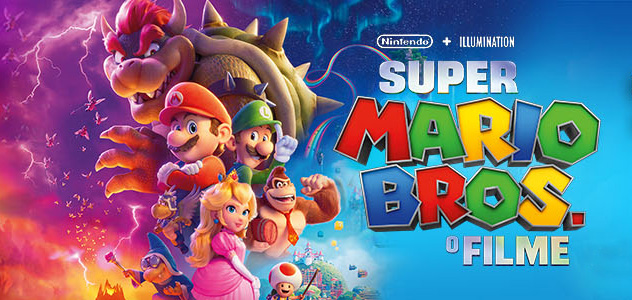 Novo filme do Super Mario Bros. em breve nos cinemas
